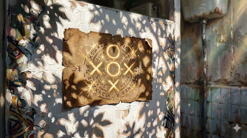 ○×ゲームの紙